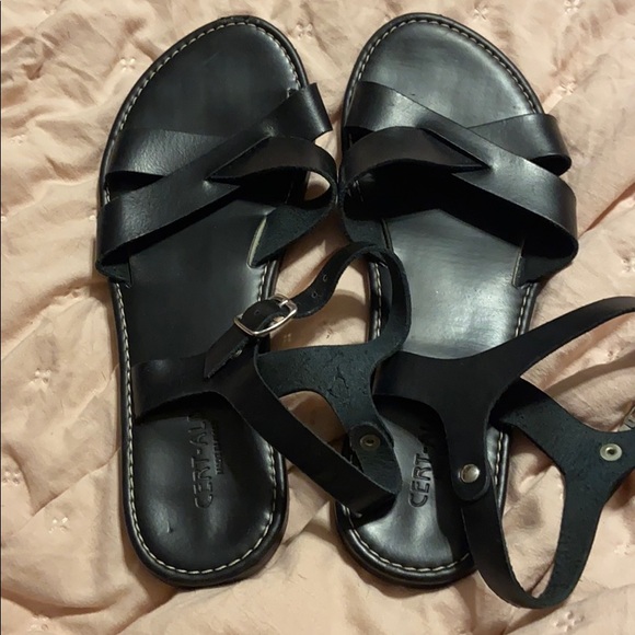 Black Sandals - Picture 1 of 2